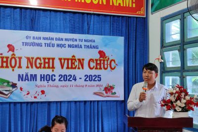 HỘI NGHỊ VIÊN CHỨC NĂM HỌC 2024-2025