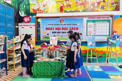 NGÀY HỘI ĐỌC SÁCH VÀ ĐỌC VÀ LÀM THEO BÁO ĐỘI NĂM HỌC 2024-2025