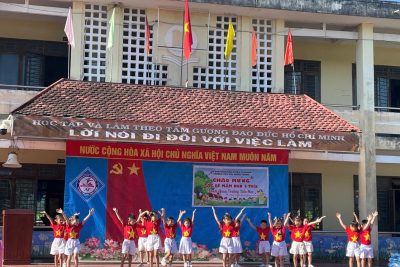 CHÀO MỪNG CÁC BÉ MẦM NON 5 TUỔI THAM QUAN TRƯỜNG TIỂU HỌC NGHĨA THẮNG.